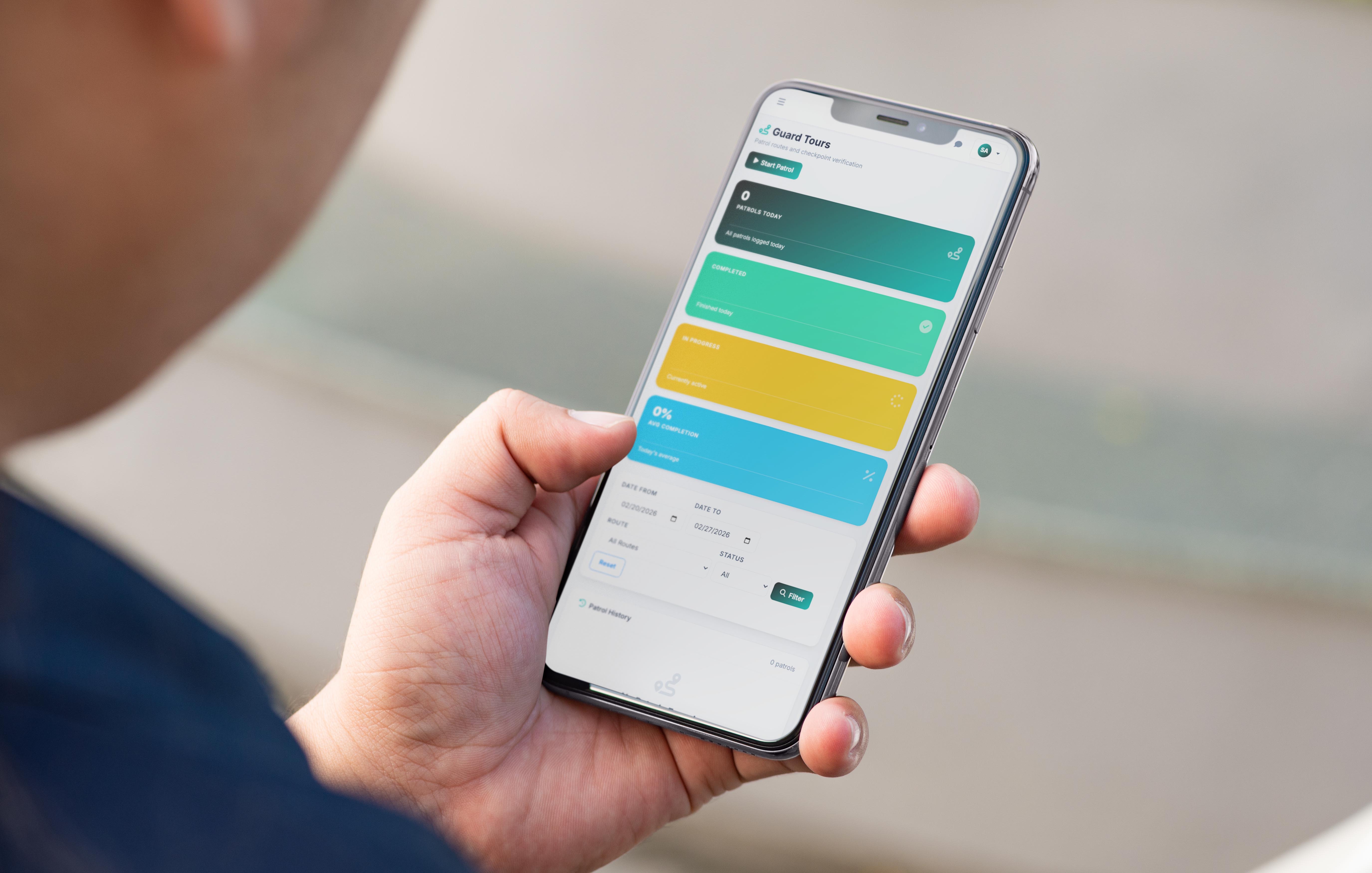 Mobile incident reporting workflow for healthcare security