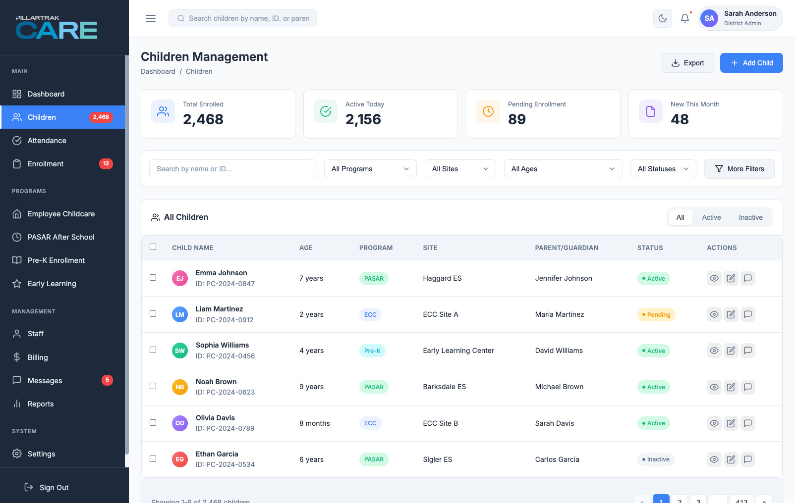 CARE Staff Certifications & Compliance